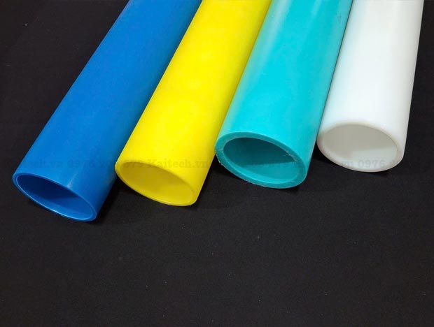 Gia công lõi nhựa HDPE 76mm  màu sắc theo yêu cầu 