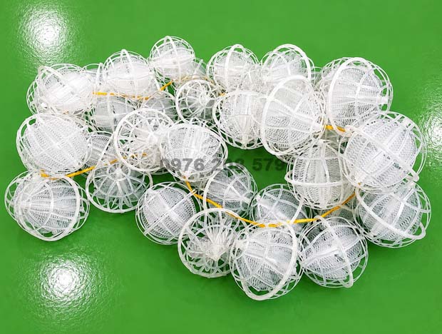Giá thể vi sinh D150 (dạng cầu) Giá thể vi sinh D150 (dạng cầu)