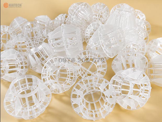 Giá thể MBBR D50 (quả cầu nhựa khí dung)