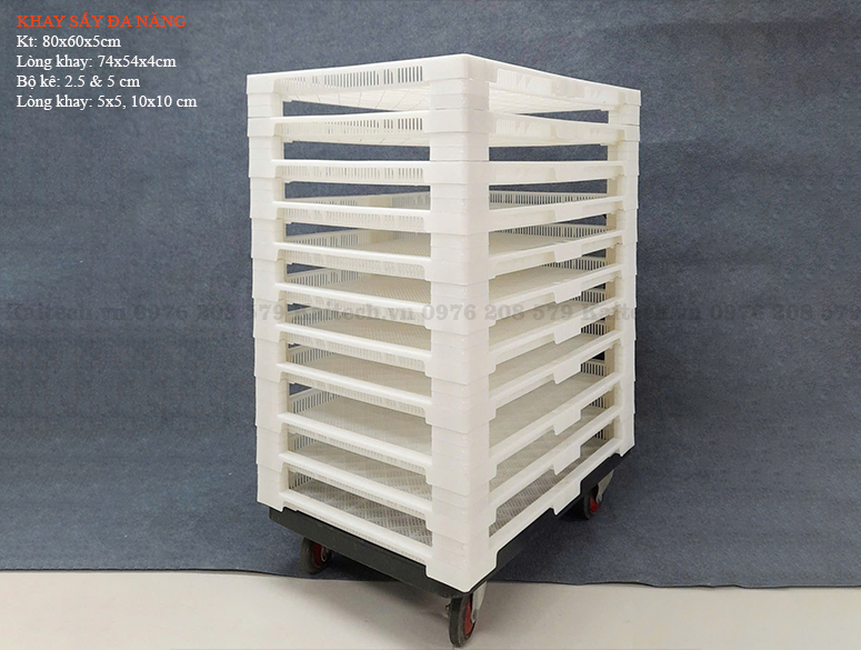Khay sấy nhựa (thuốc, thực phẩm, hải sản,..)