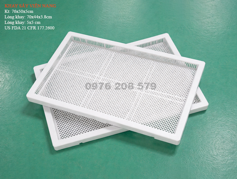 Khay sấy nhựa (thuốc, thực phẩm, hải sản,..)