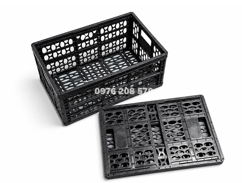 Sóng nhựa gấp gọn, sọt nhựa nông sản