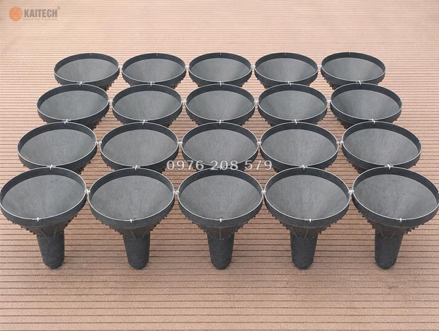 Phễu nhựa Topbase - Móng phễu gia cố đất nền yếu Phễu nhựa Topbase - Móng phễu gia cố đất nền yếu