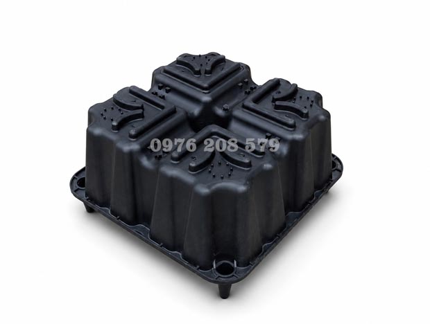 Hộp nhựa tạo rỗng sàn xây dựng (43x43cm)