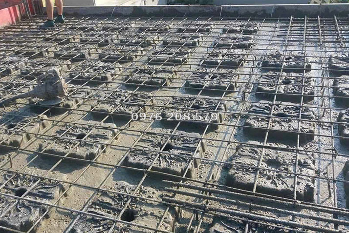 đổ sàn hộp 52h20